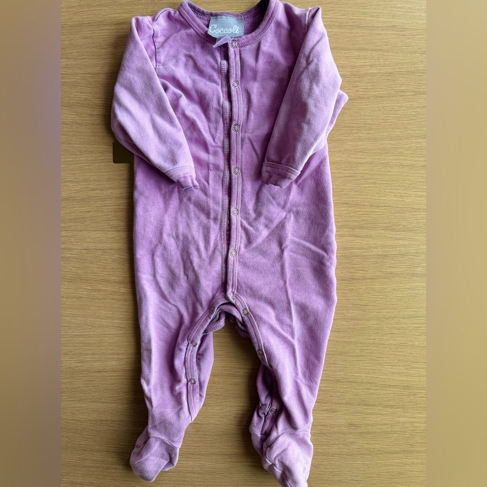 Coccoli Baby Sleeper Cozy Cool Purple Fabric